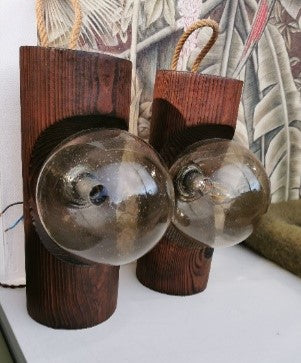 Vintage wandverlichting jaren '70