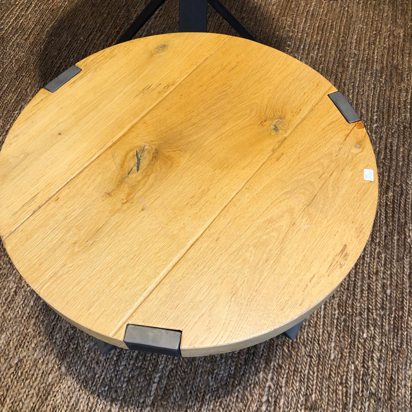 Set van 2 ronde bijzettafels