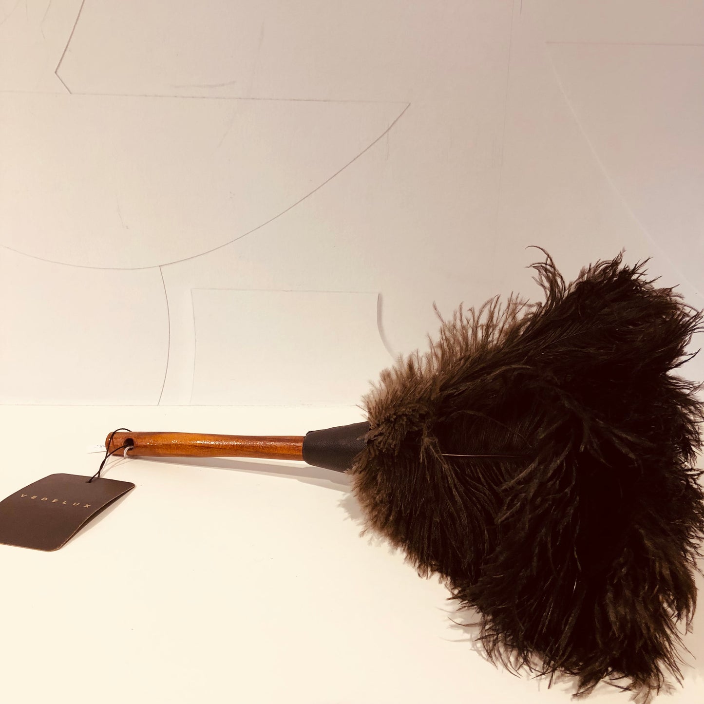 Plumeau met struisvogelveren