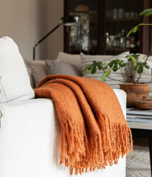 Mohair plaid Terra