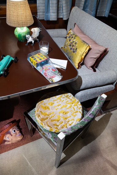 Tweede weefdetail Infinity Tweed